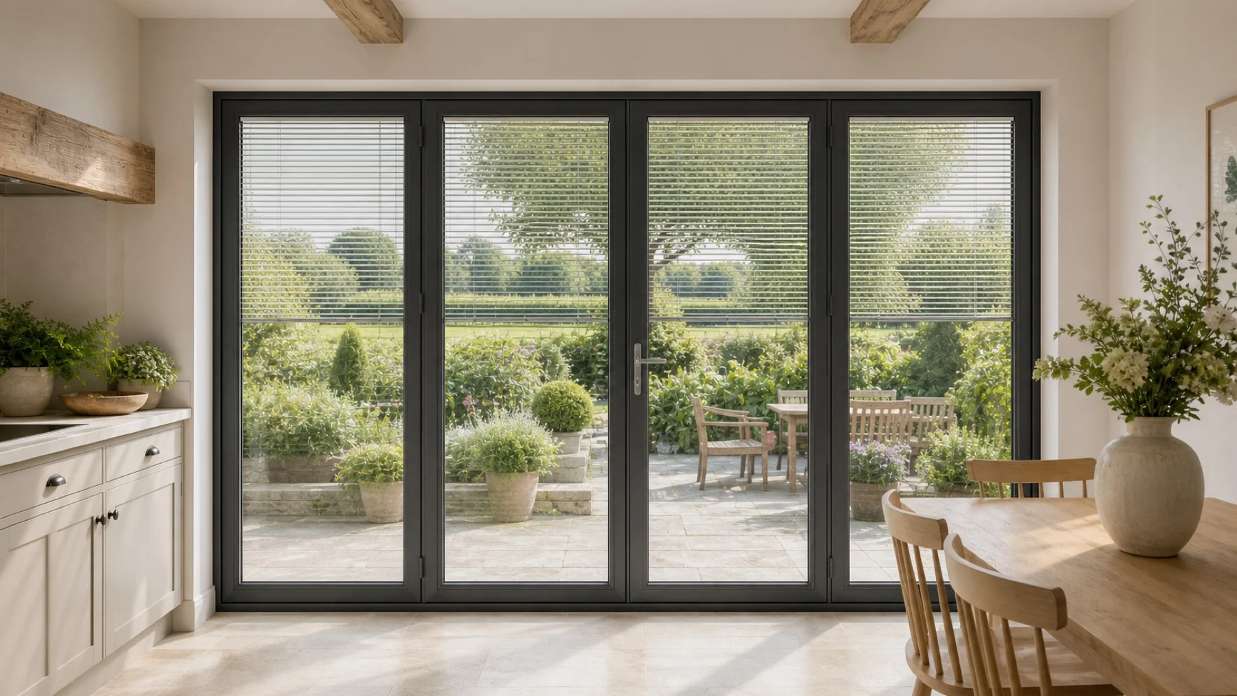 Bifold Doors with Integrated Blinds: Everything You Need to Know