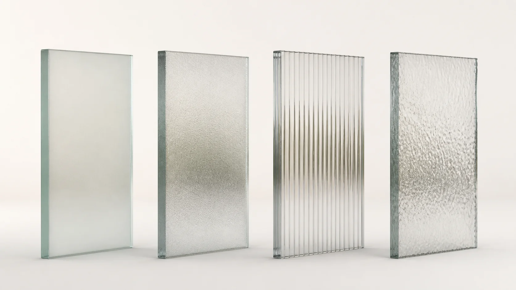 Privacy Glass Compared: Satin, Frosted, Reeded and Obscure Options