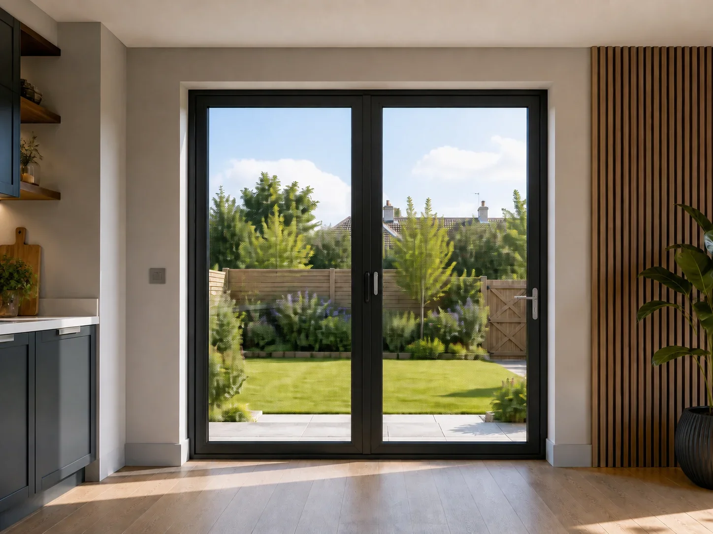 Visofold 1000 Aluminium Bifold Doors | SmartaView