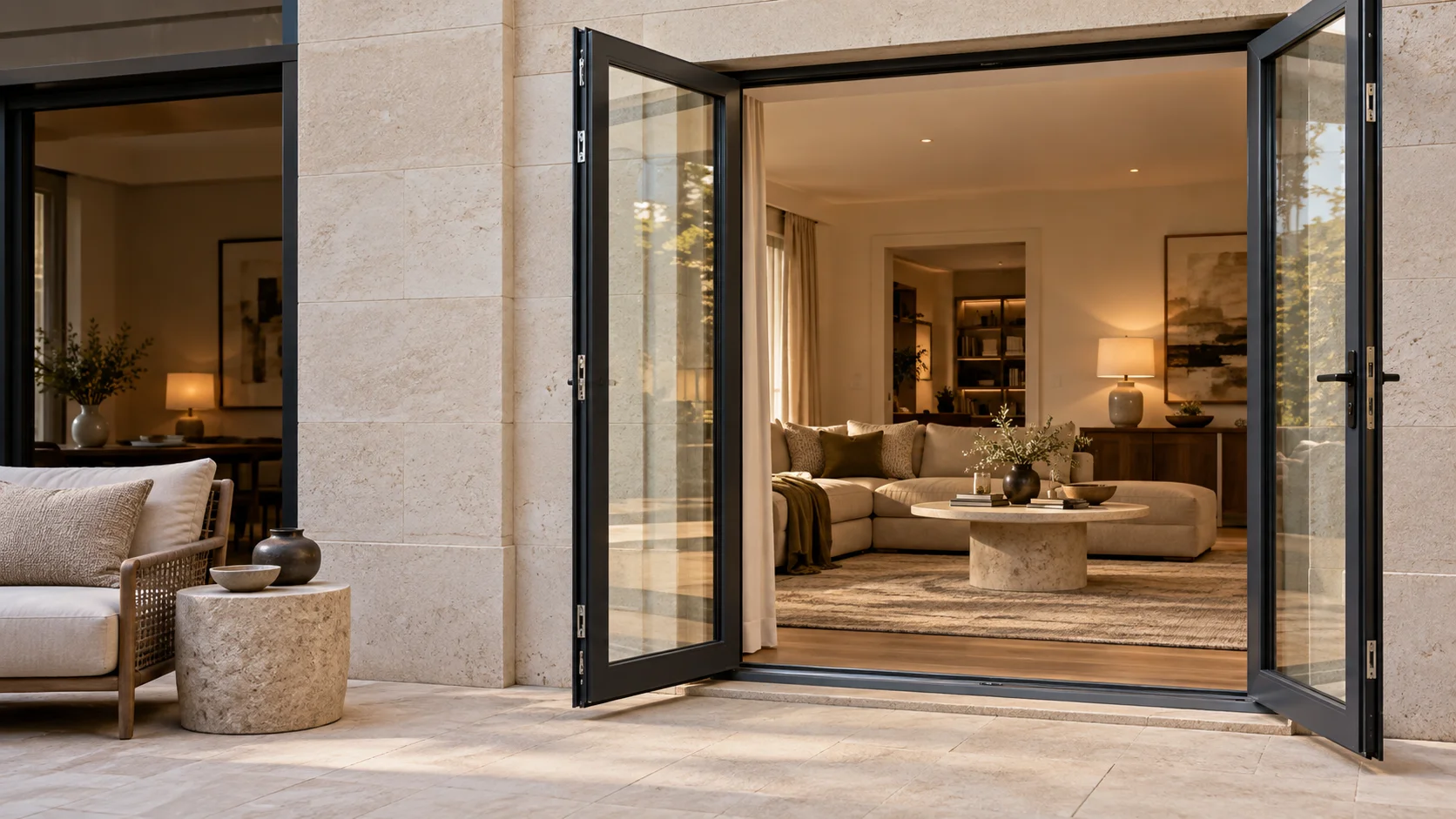 Aluminium French Doors