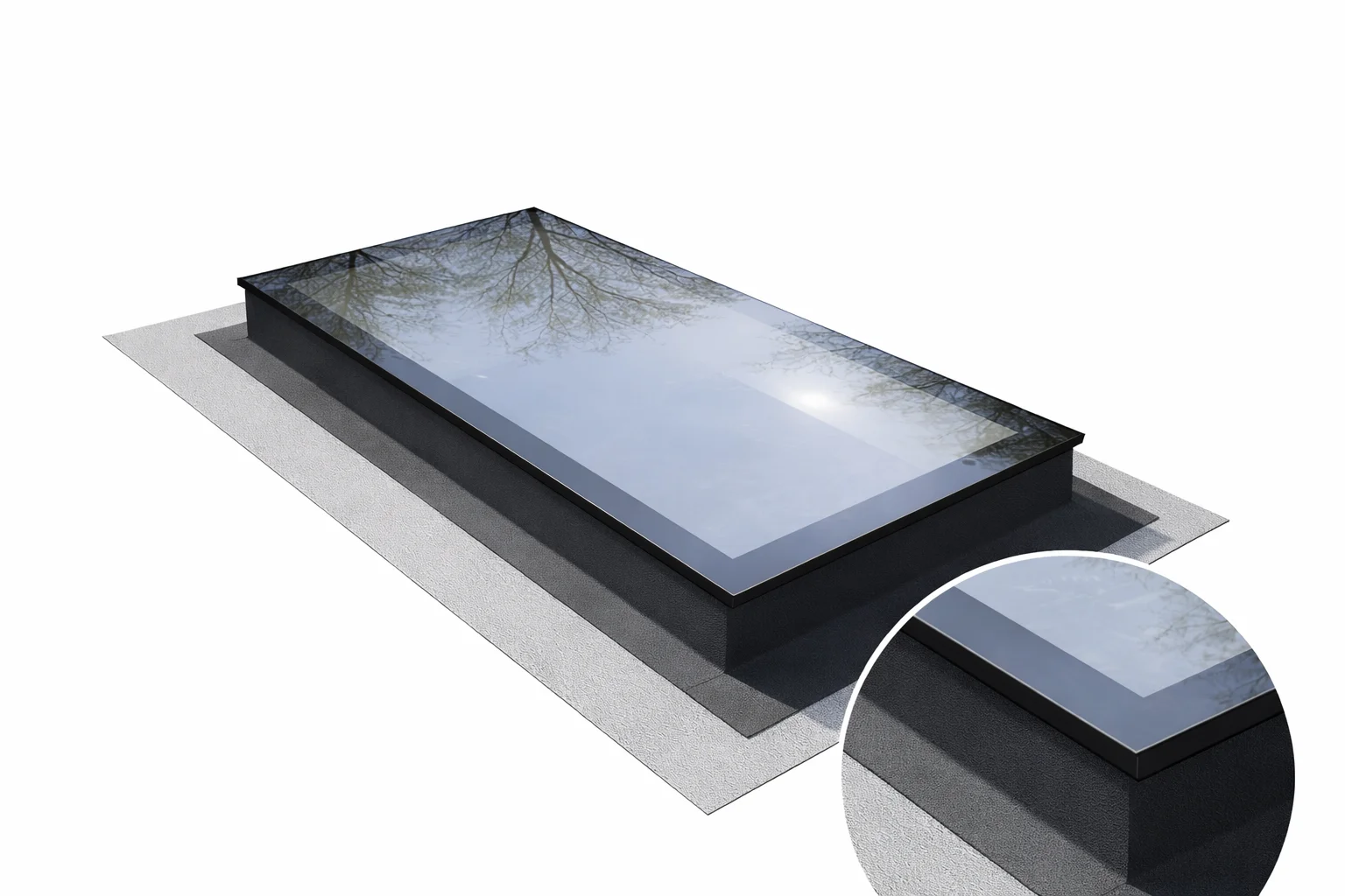 Rooflight 600 x 900 (Framed)