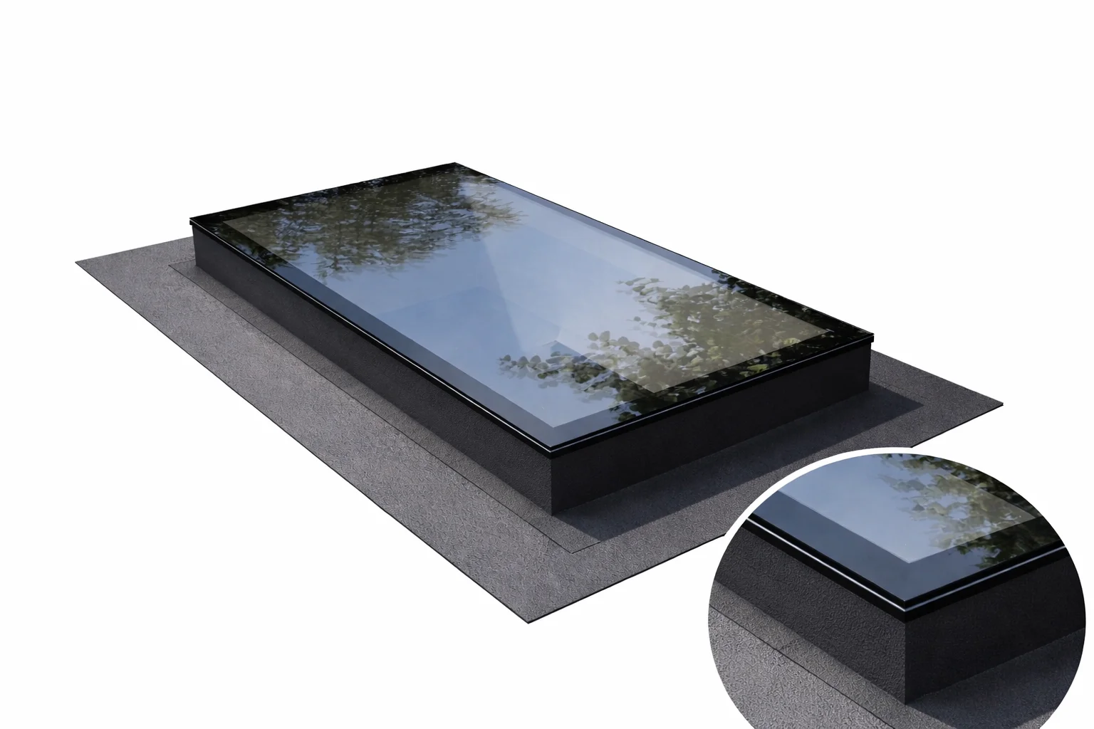 Rooflight 1000 x 1200 (Frameless)
