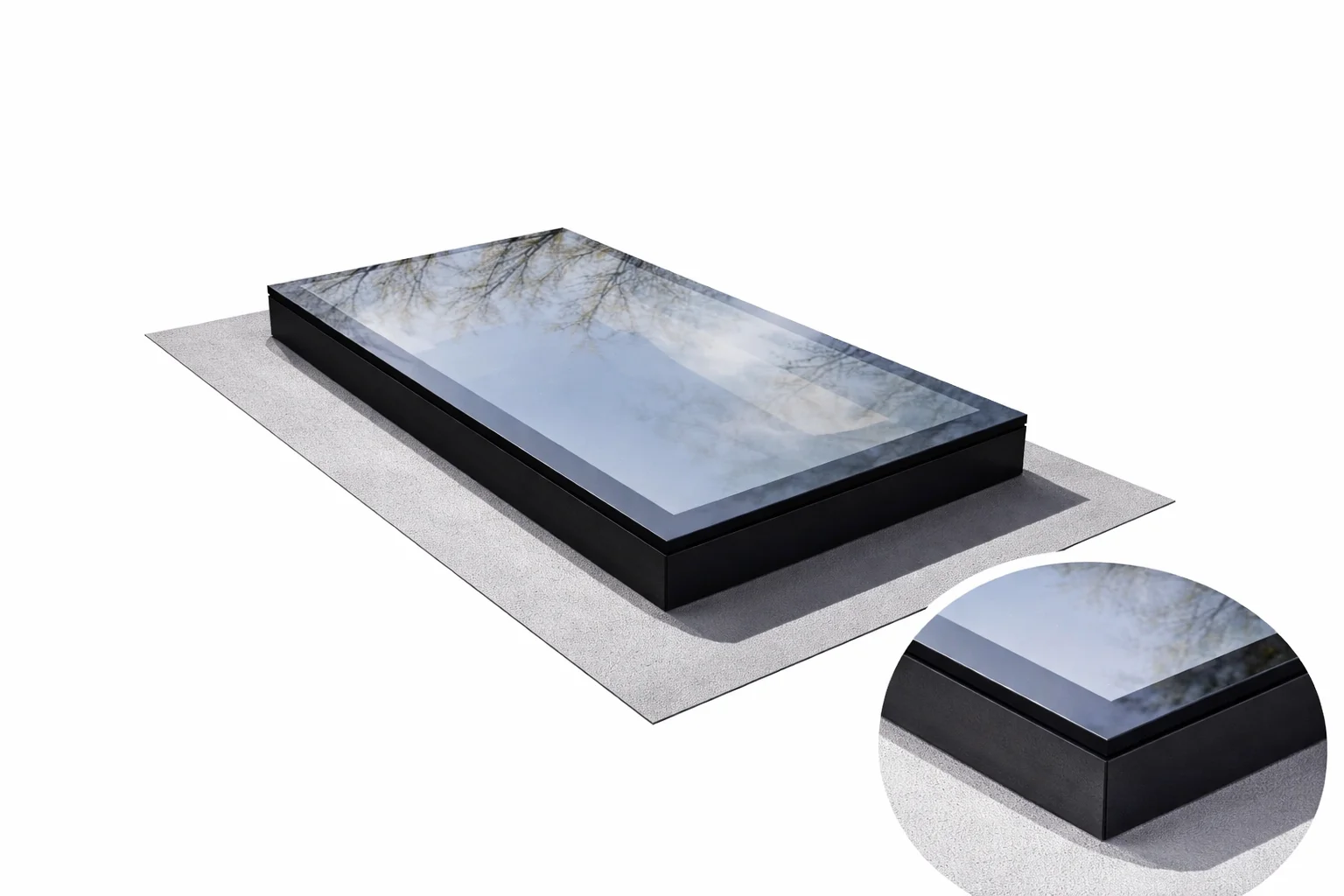 Rooflight 1000 x 1500 (Framed)