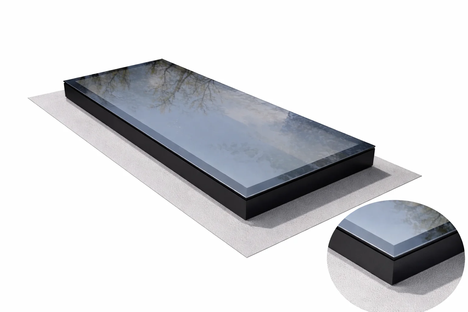 Rooflight 1000 x 2500 (Framed)