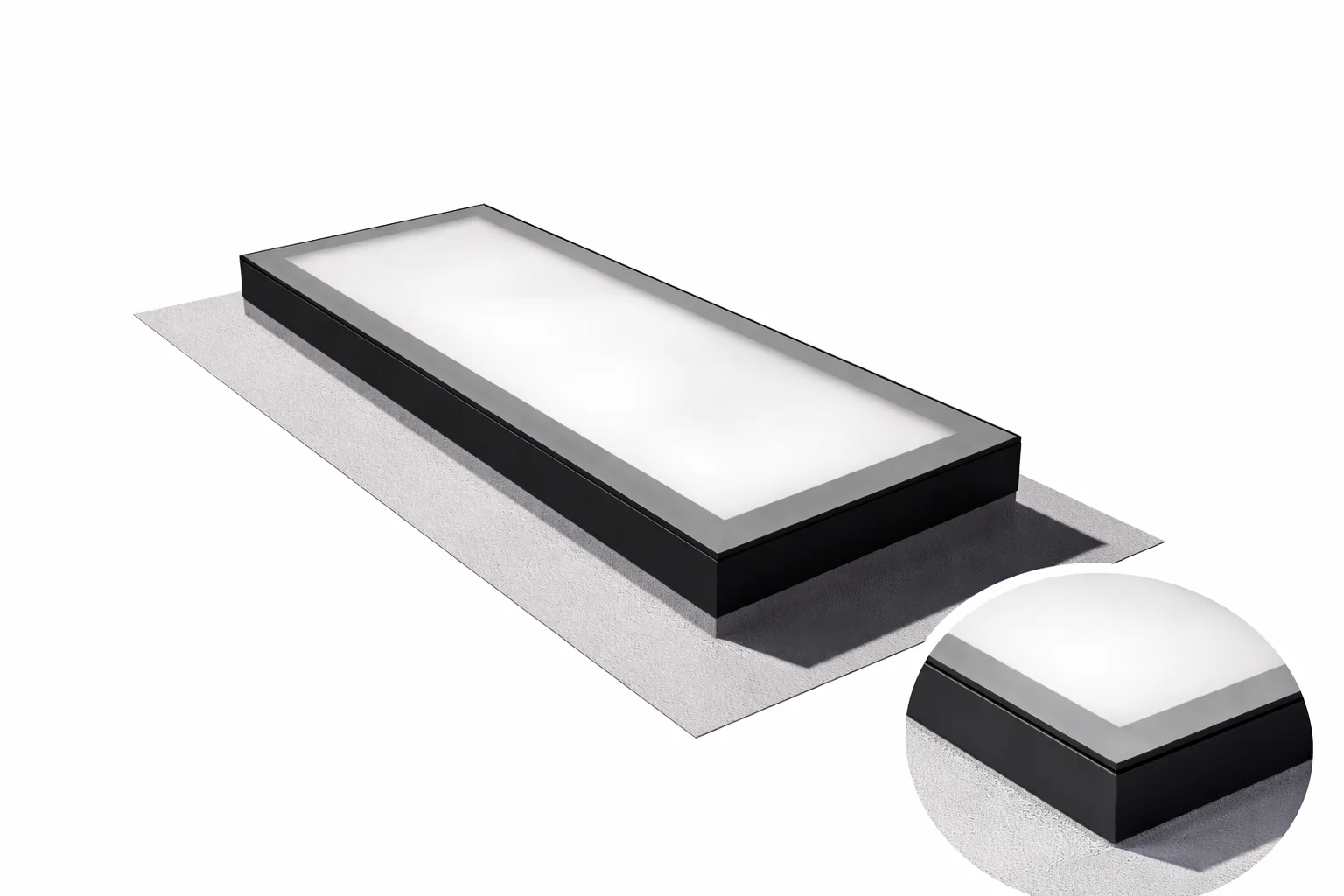 Rooflight 1000 x 3000 (Framed)