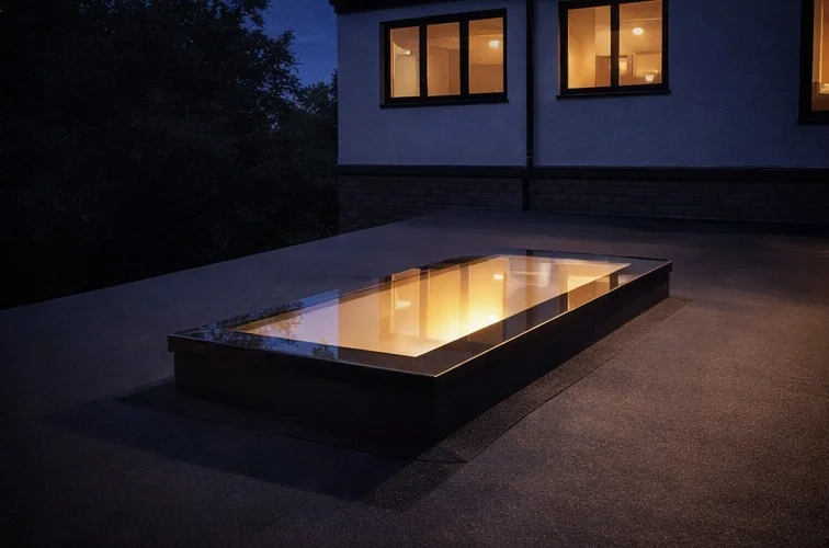 Frameless Flat Rooflight 600 x 900mm