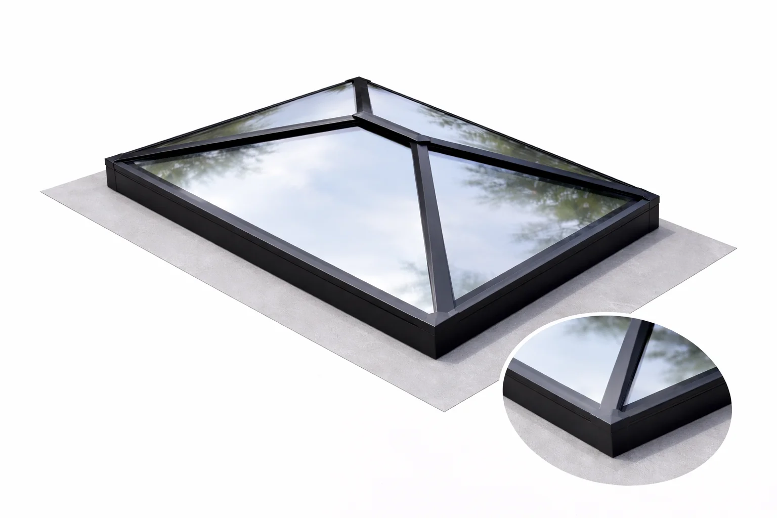 Meridian Rectangular Roof Lantern – 1400mm x 1600mm