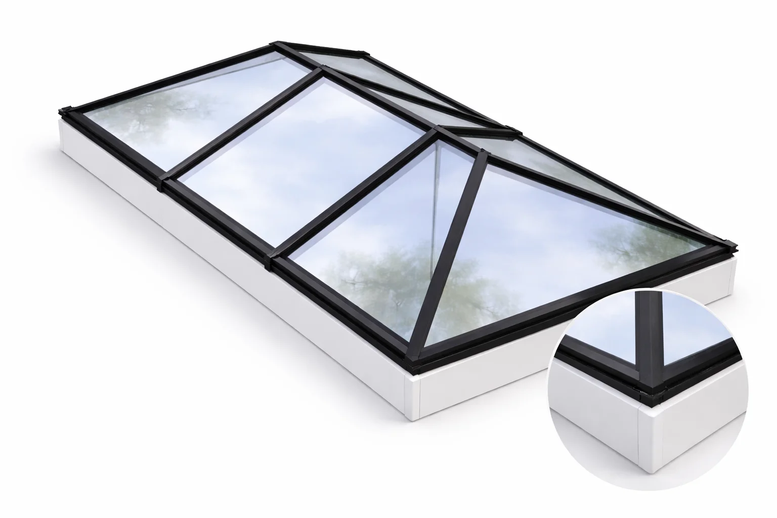 Traverse Wide Span Roof Lantern – 1400mm x 3600mm
