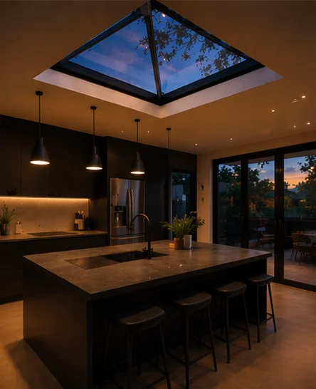 Zenith Square Aluminium Roof Lantern 1800 x 1800mm