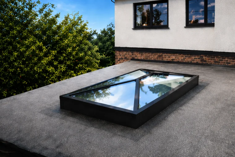 Lattice Elongated Aluminium Roof Lantern 1400 x 2200mm