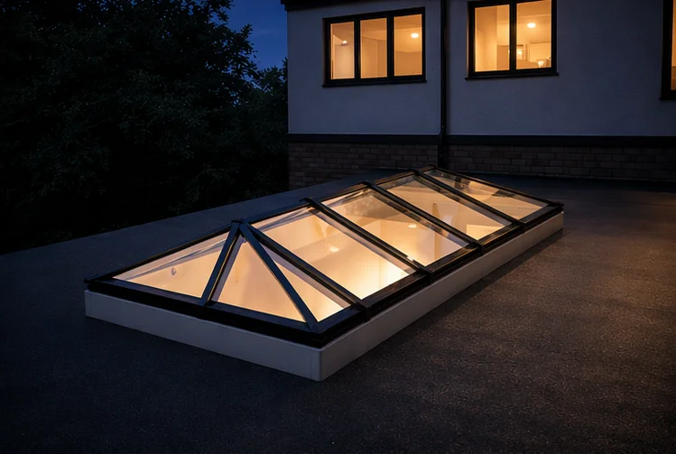 Traverse Wide Span Aluminium Roof Lantern 1600 x 4000mm