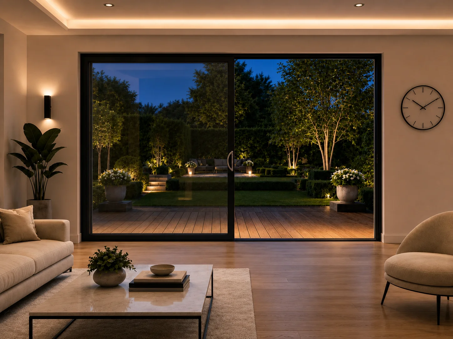 Single Slider Aluminium Sliding Doors