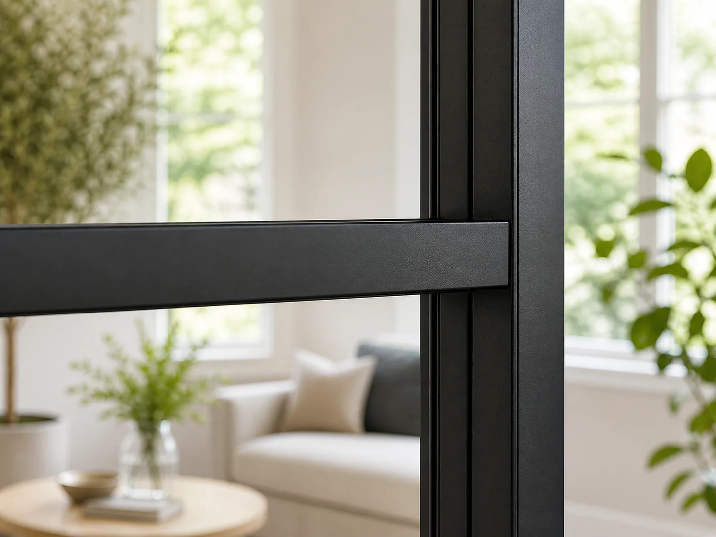AluSpace Fixed Glazed Internal Screen