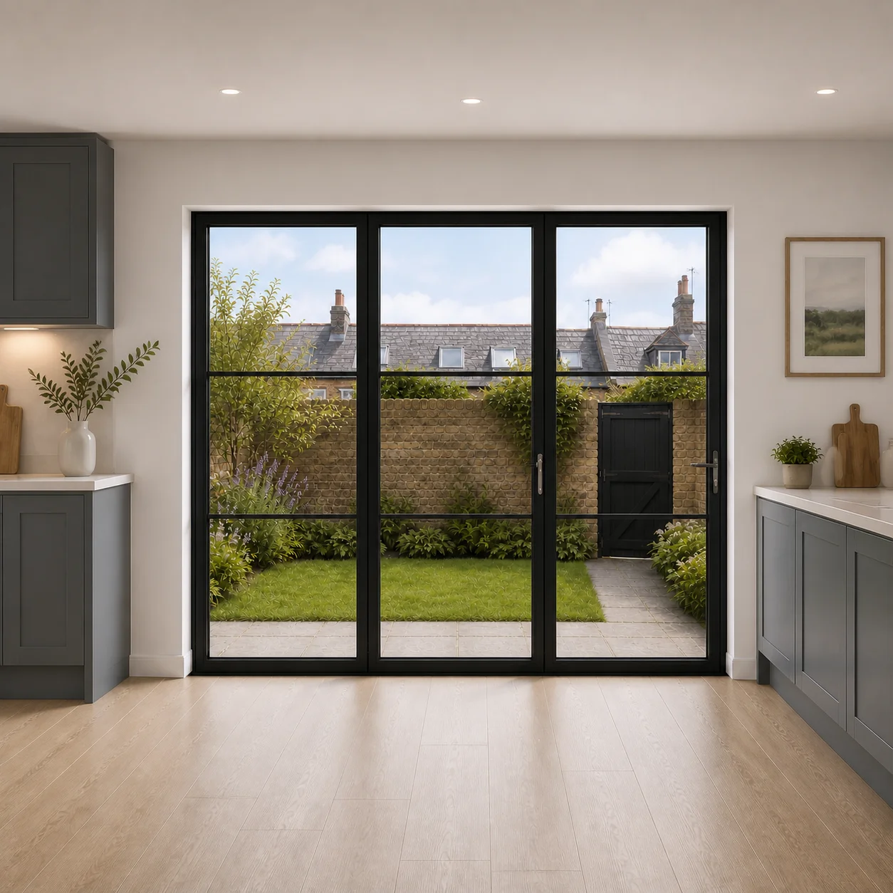 3-Panel Aluminium Bifold - Visofold Heritage