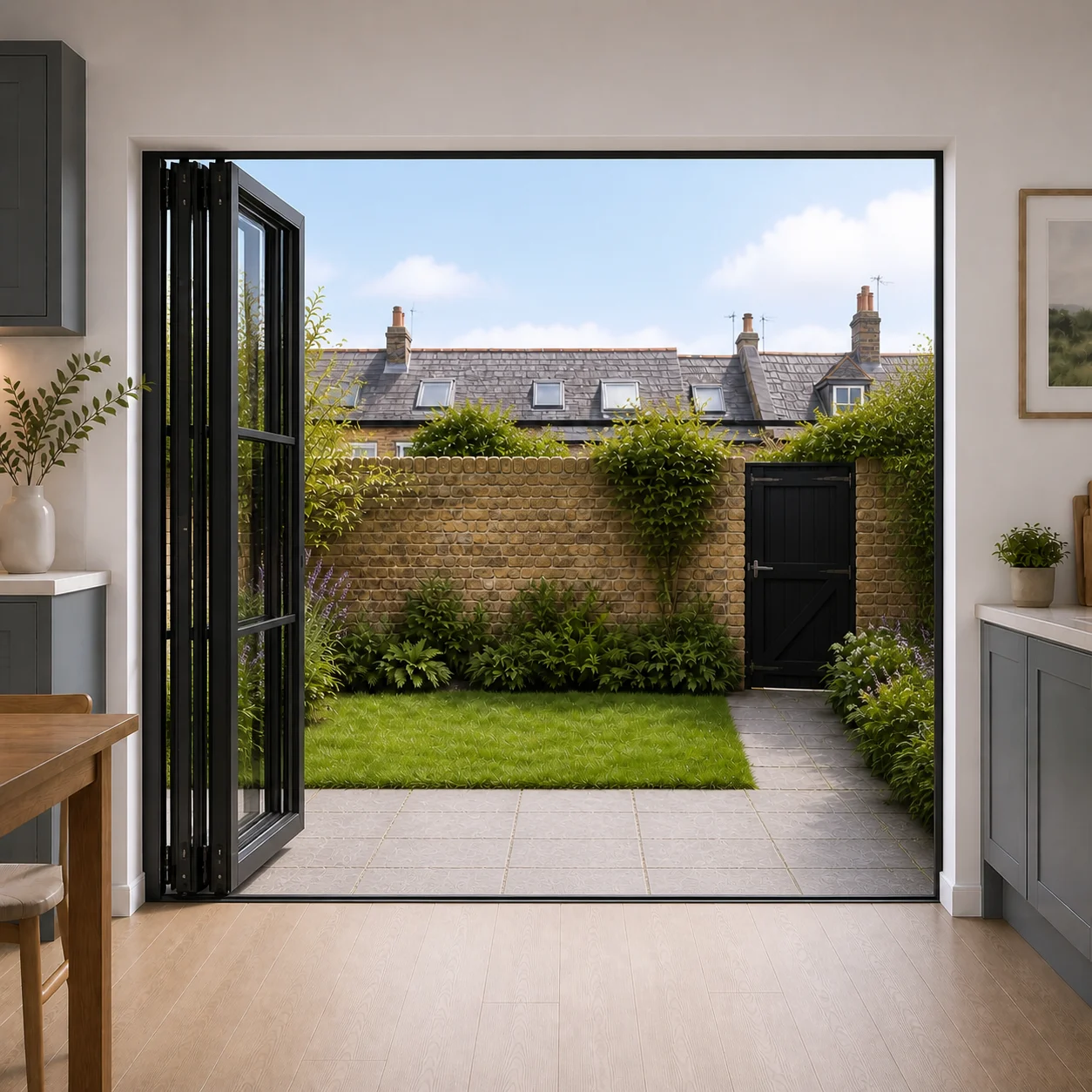 3-Panel Aluminium Bifold - Visofold Heritage