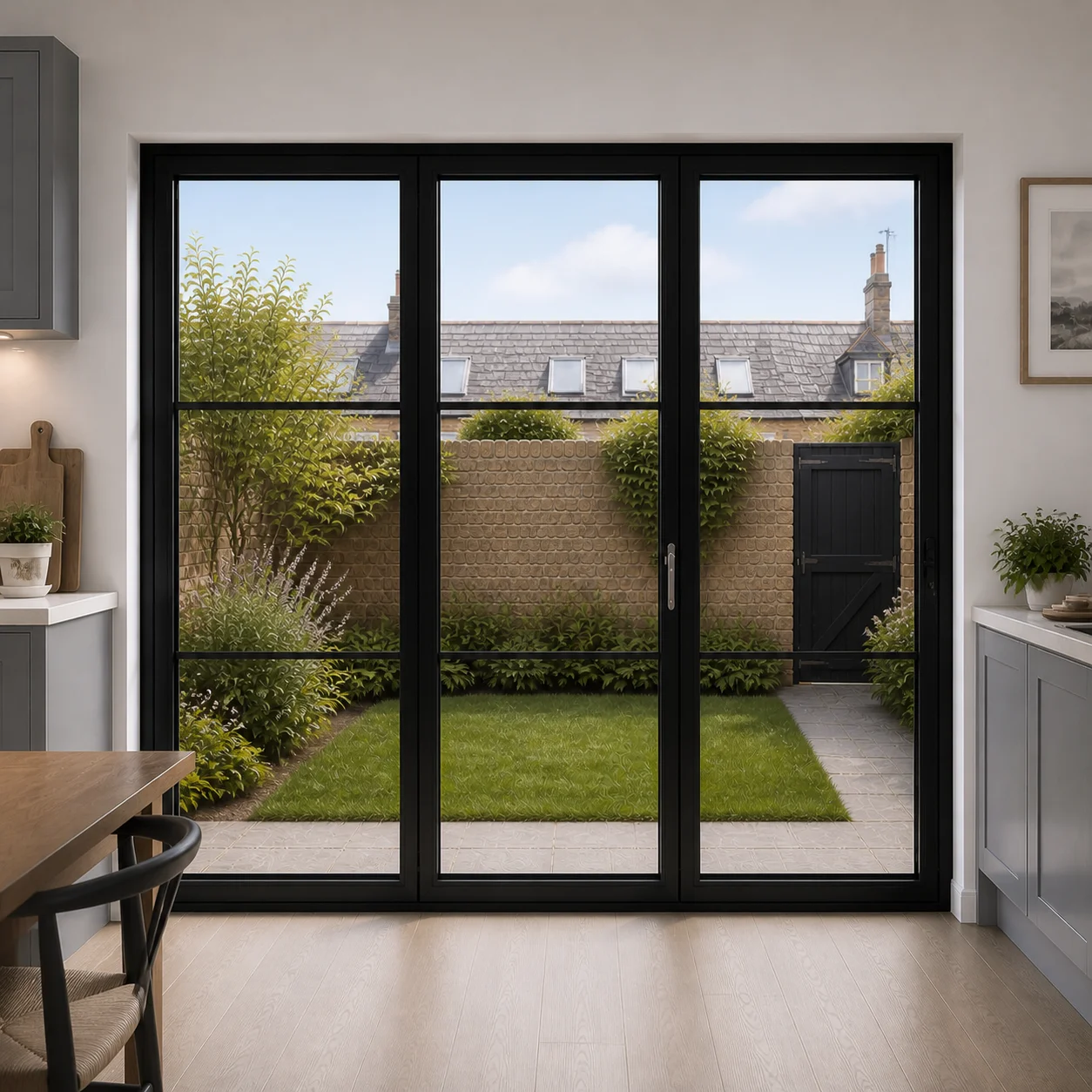 3-Panel Aluminium Bifold - Visofold Heritage