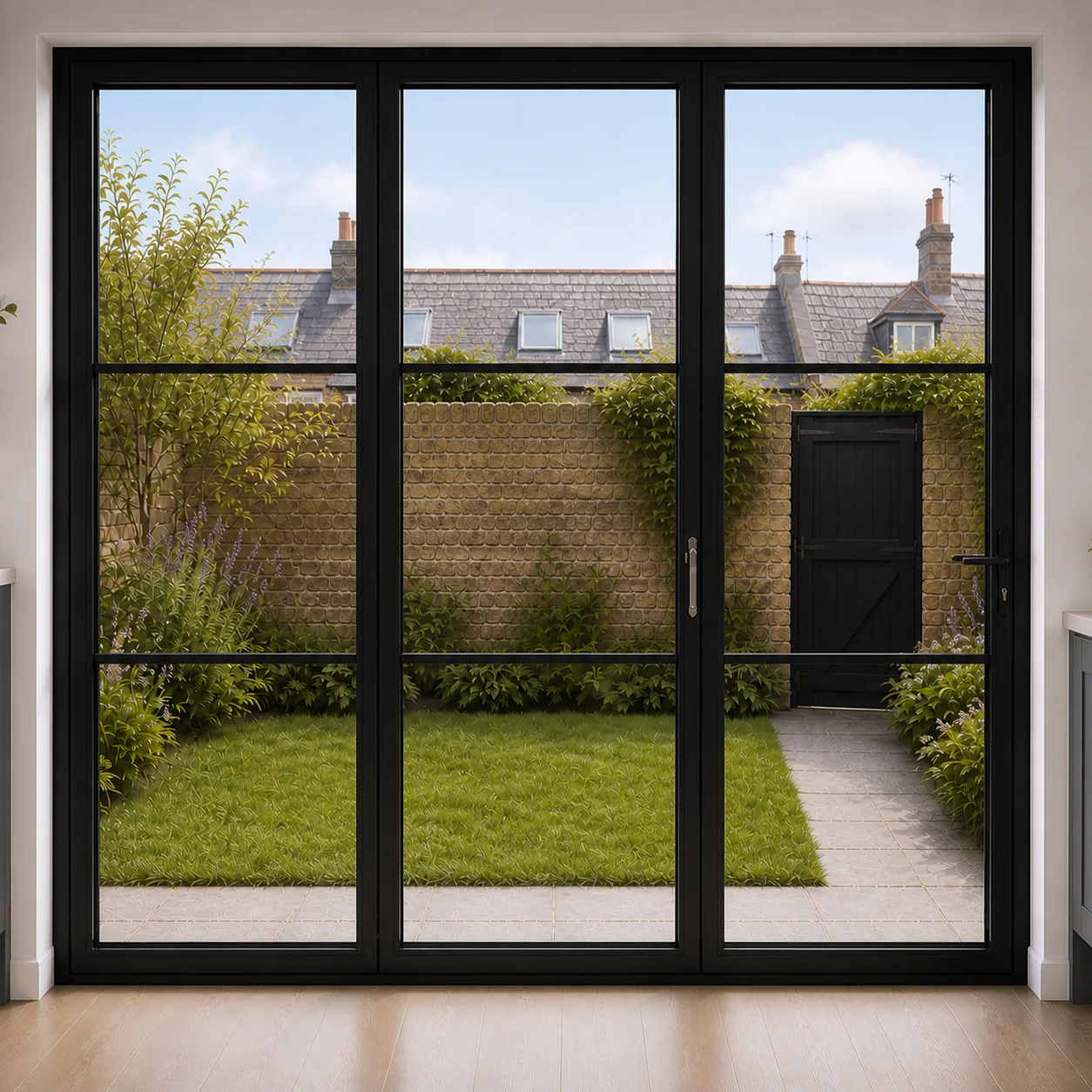 3-Panel Aluminium Bifold - Visofold Heritage