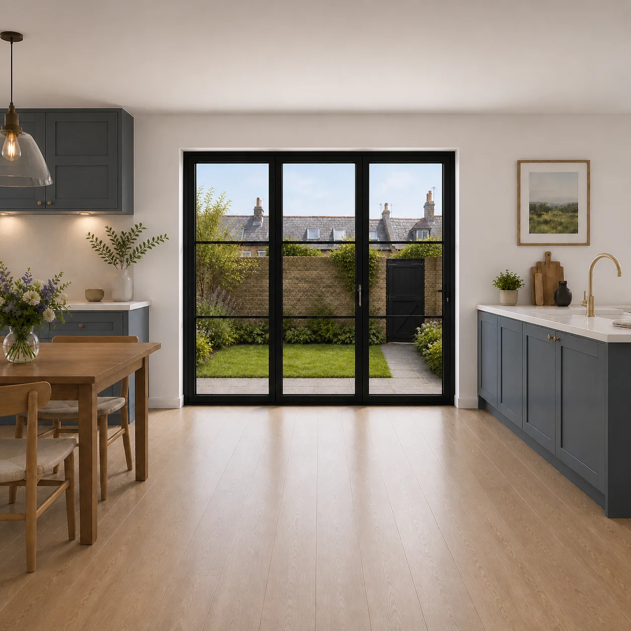 3-Panel Aluminium Bifold - Visofold Heritage