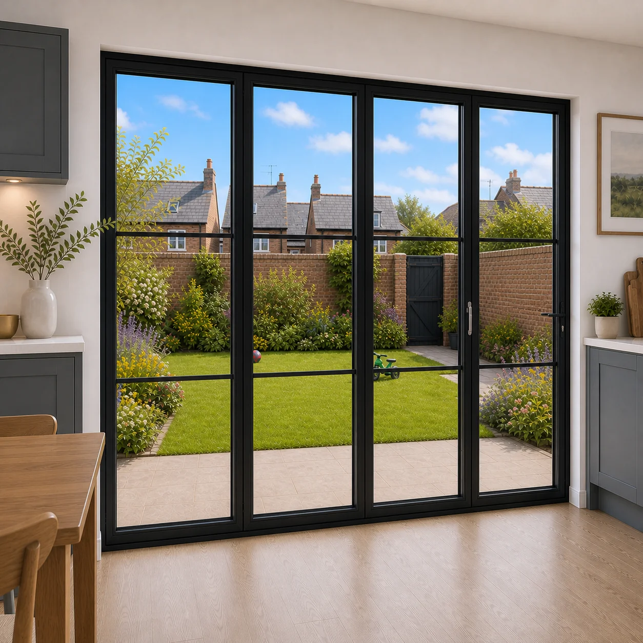 4-Panel Aluminium Bifold - Visofold Heritage
