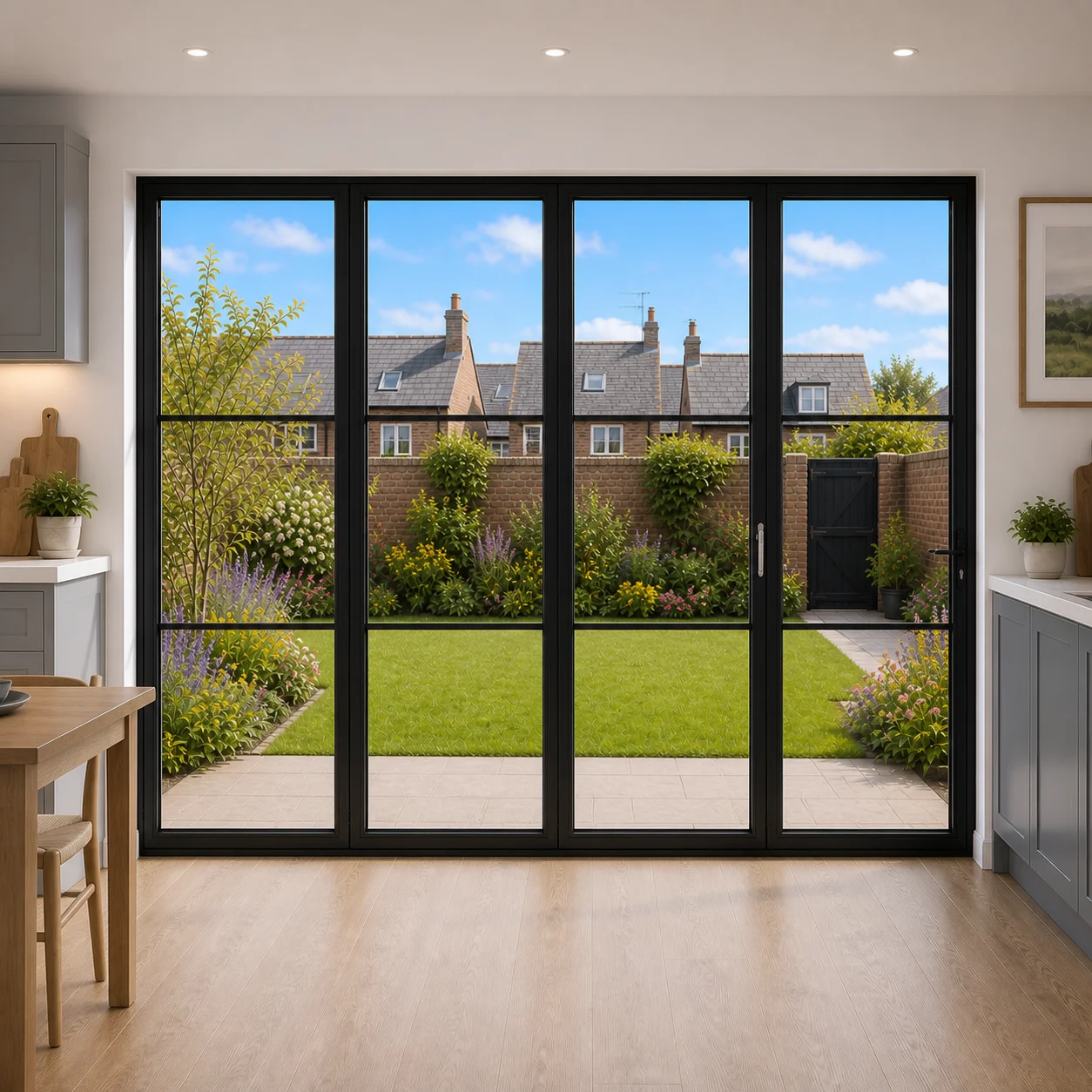 4-Panel Aluminium Bifold - Visofold Heritage