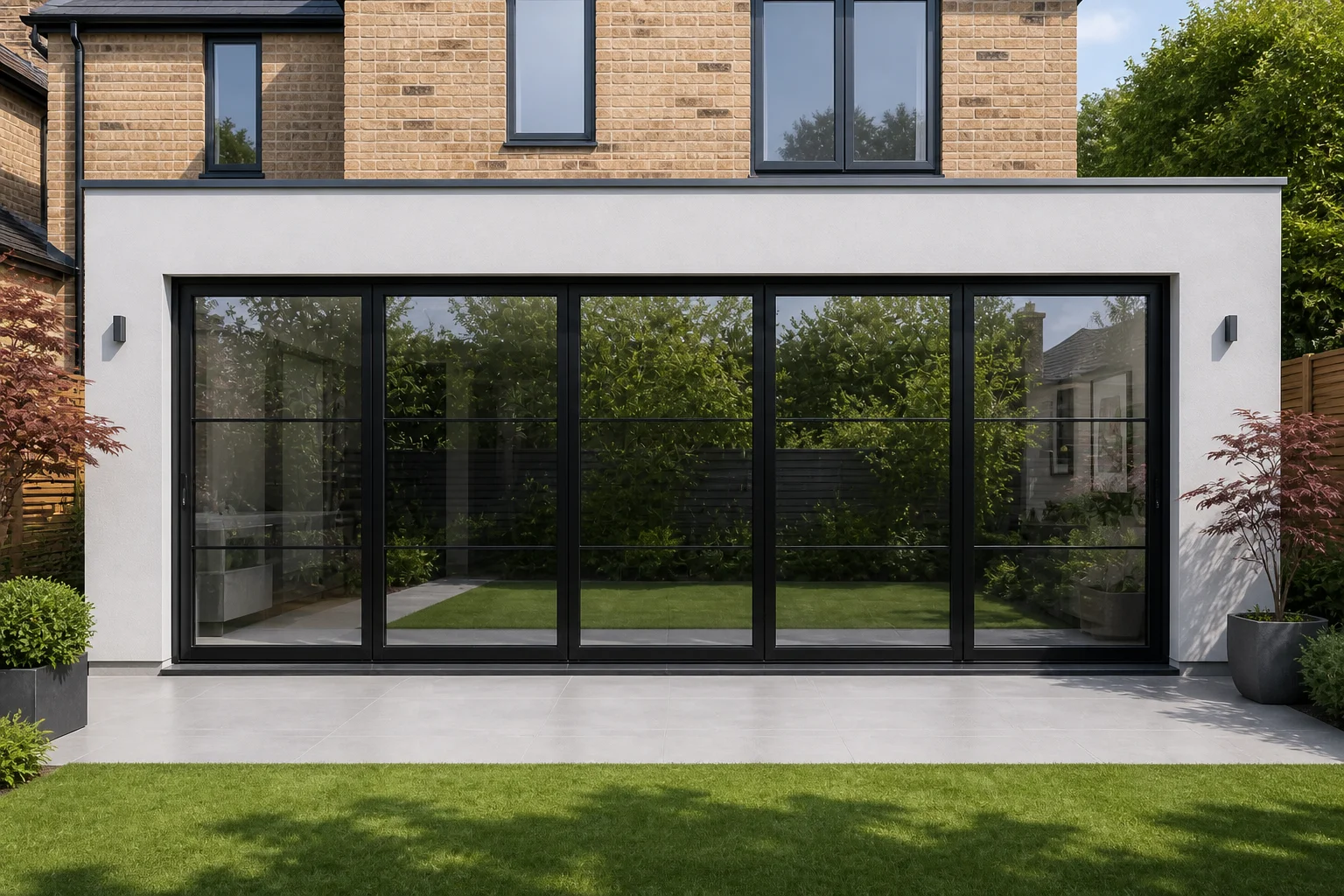 5-Panel Aluminium Bifold - Visofold Heritage