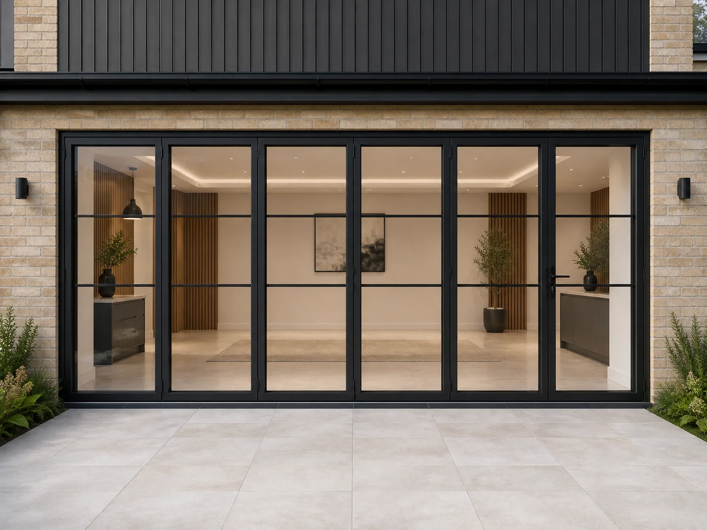 6-Panel Aluminium Bifold - Visofold Heritage