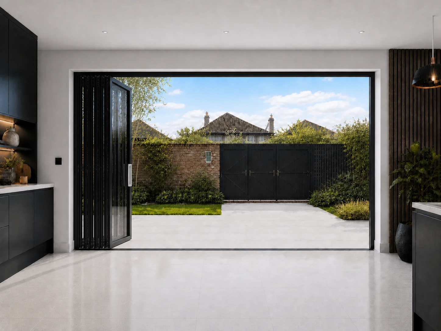 5-Panel Aluminium Bifold - Visofold 6000