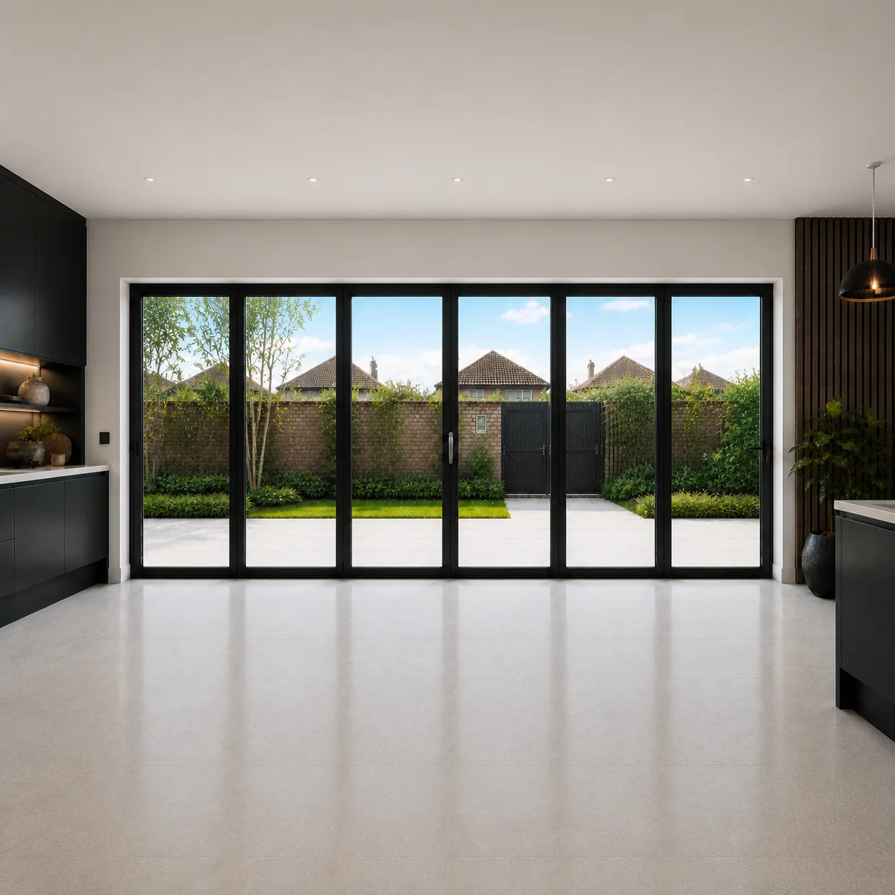 6-Panel Aluminium Bifold - Visofold 6000