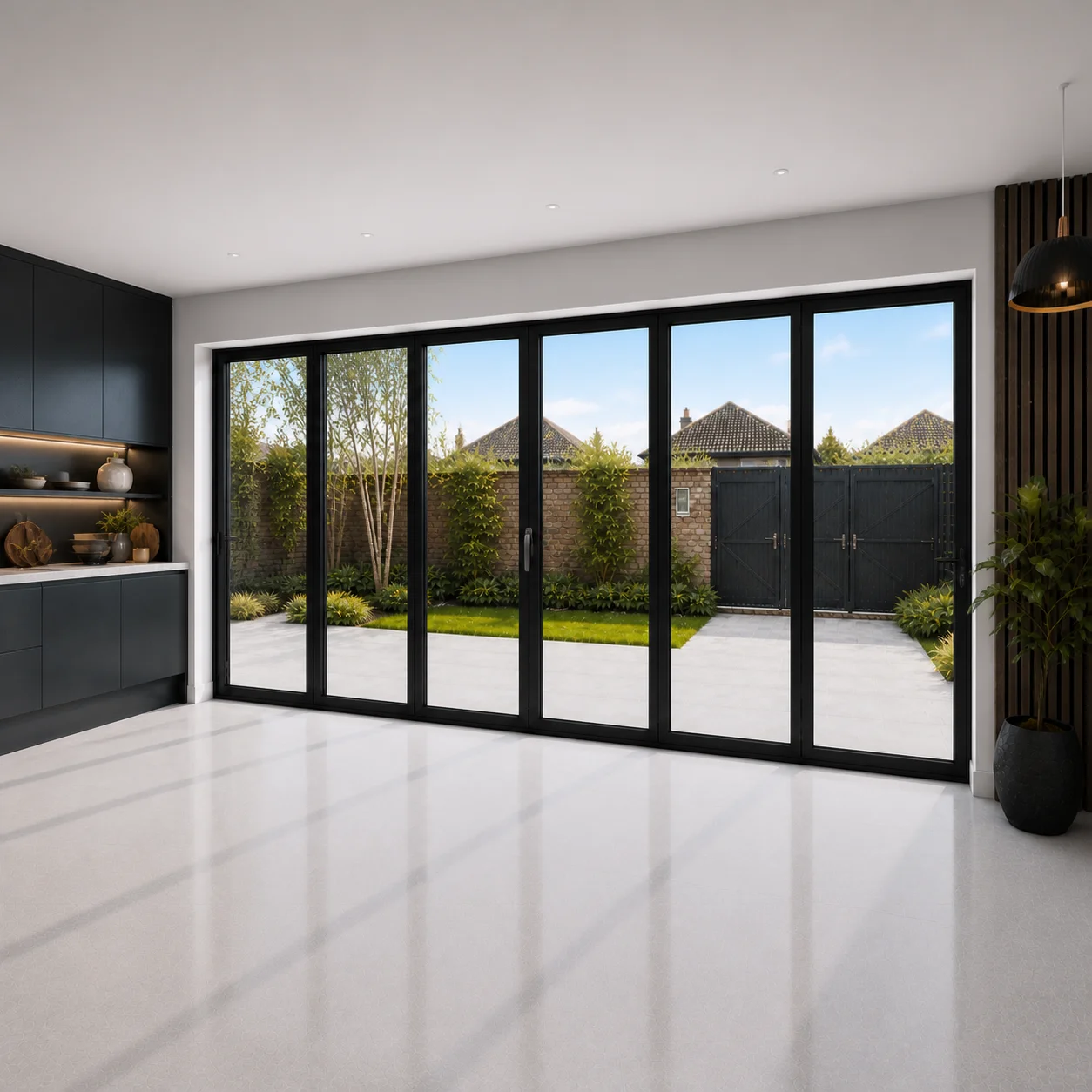 6-Panel Aluminium Bifold - Visofold 6000