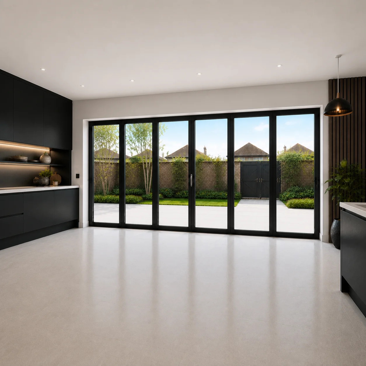 6-Panel Aluminium Bifold - Visofold 6000