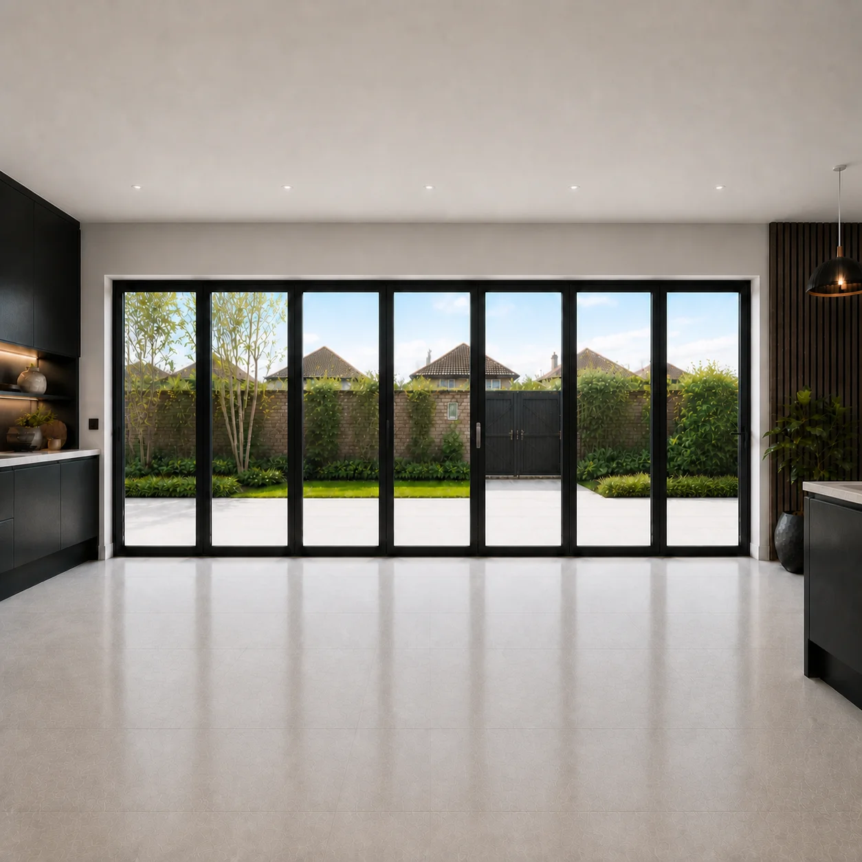 7-Panel Aluminium Bifold - Visofold 6000