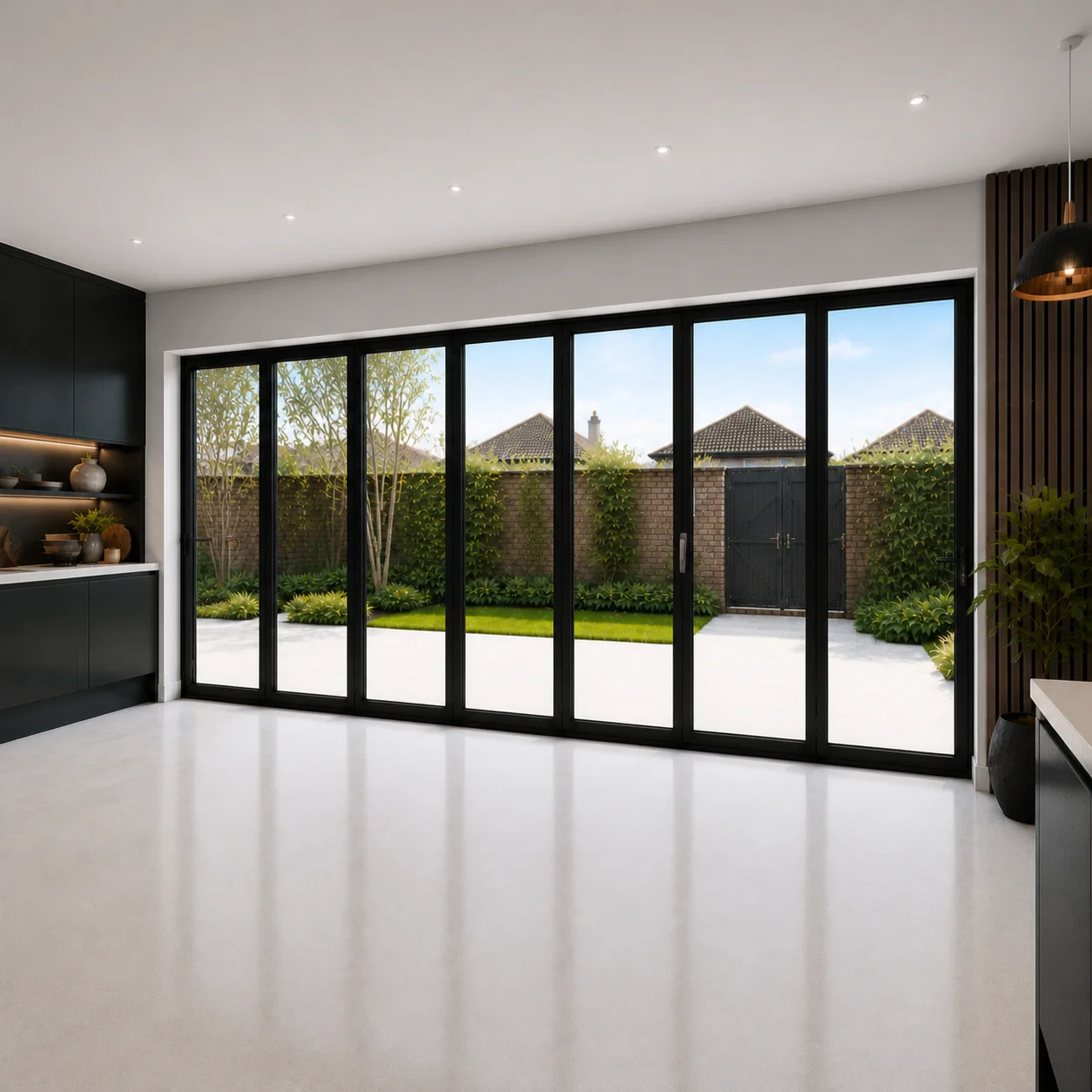 7-Panel Aluminium Bifold - Visofold 6000