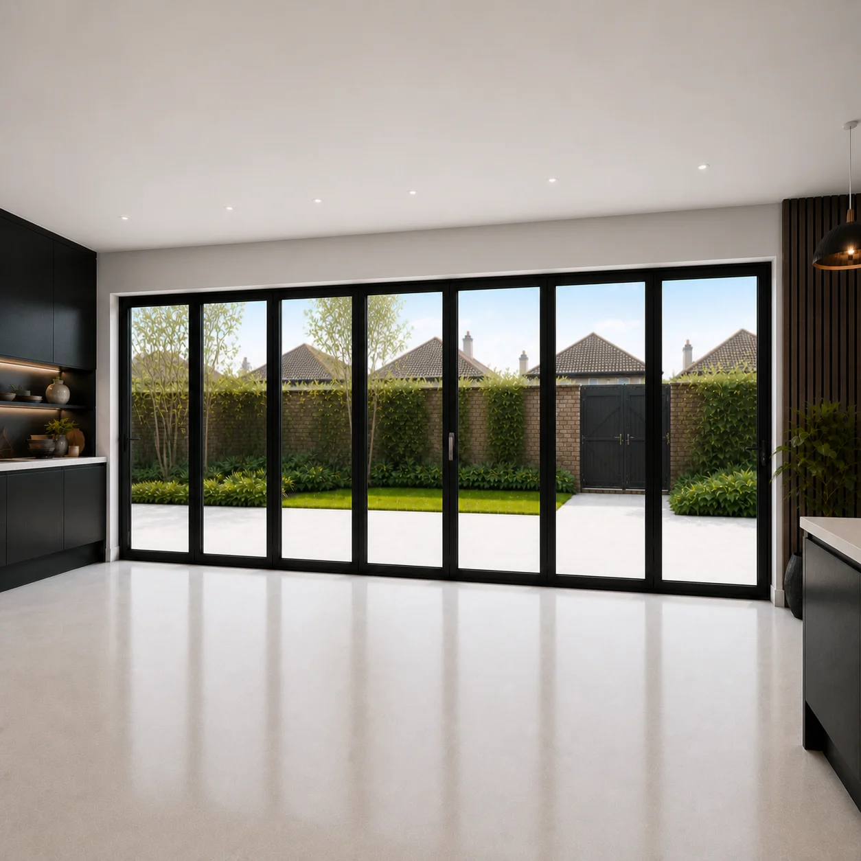 7-Panel Aluminium Bifold - Visofold 6000