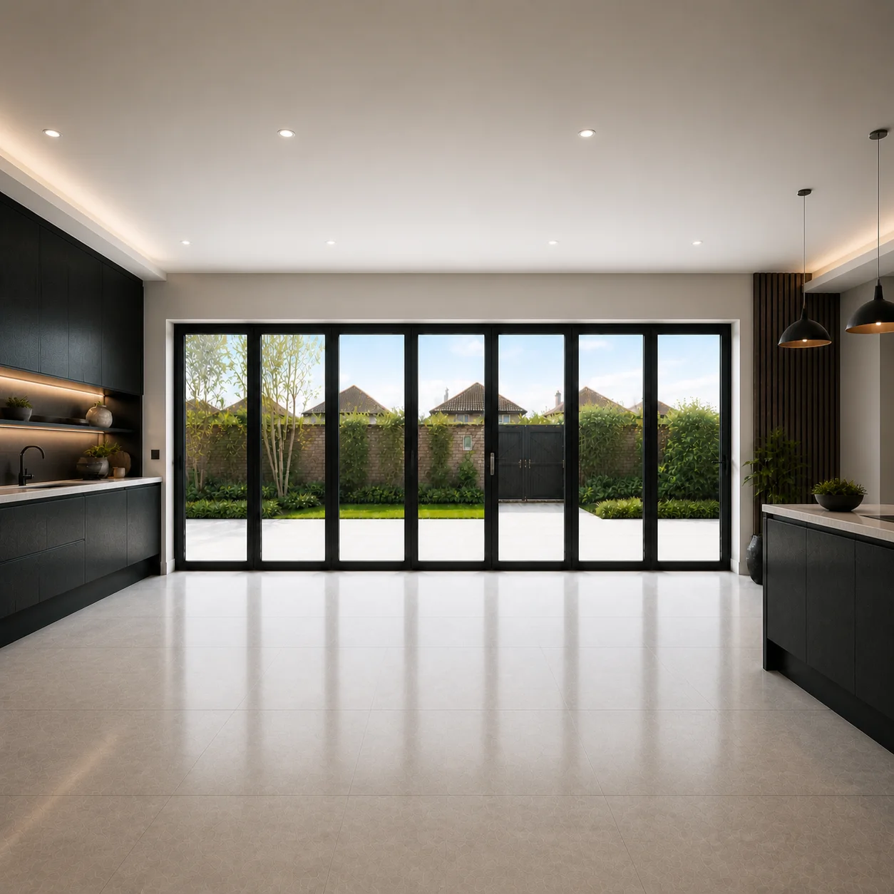 7-Panel Aluminium Bifold - Visofold 6000