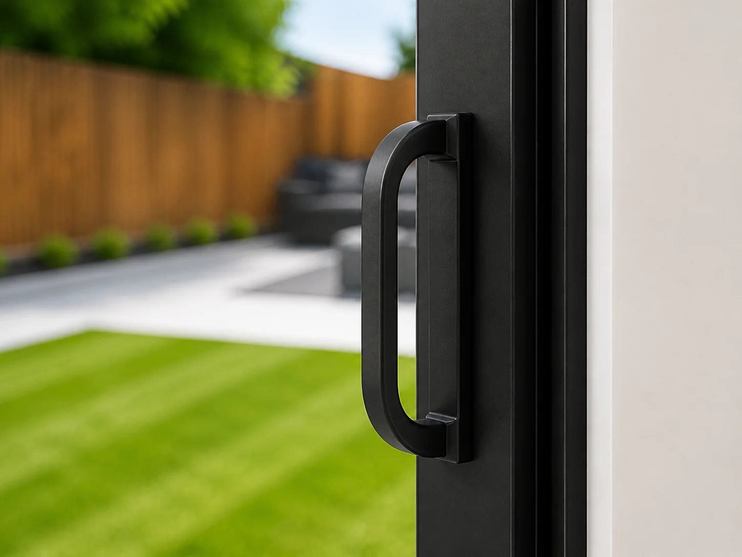 Single Slider Aluminium Sliding Doors