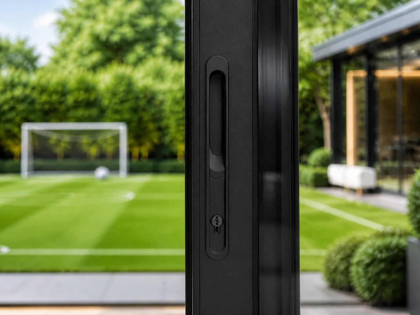 Triple Slider Aluminium Sliding Doors