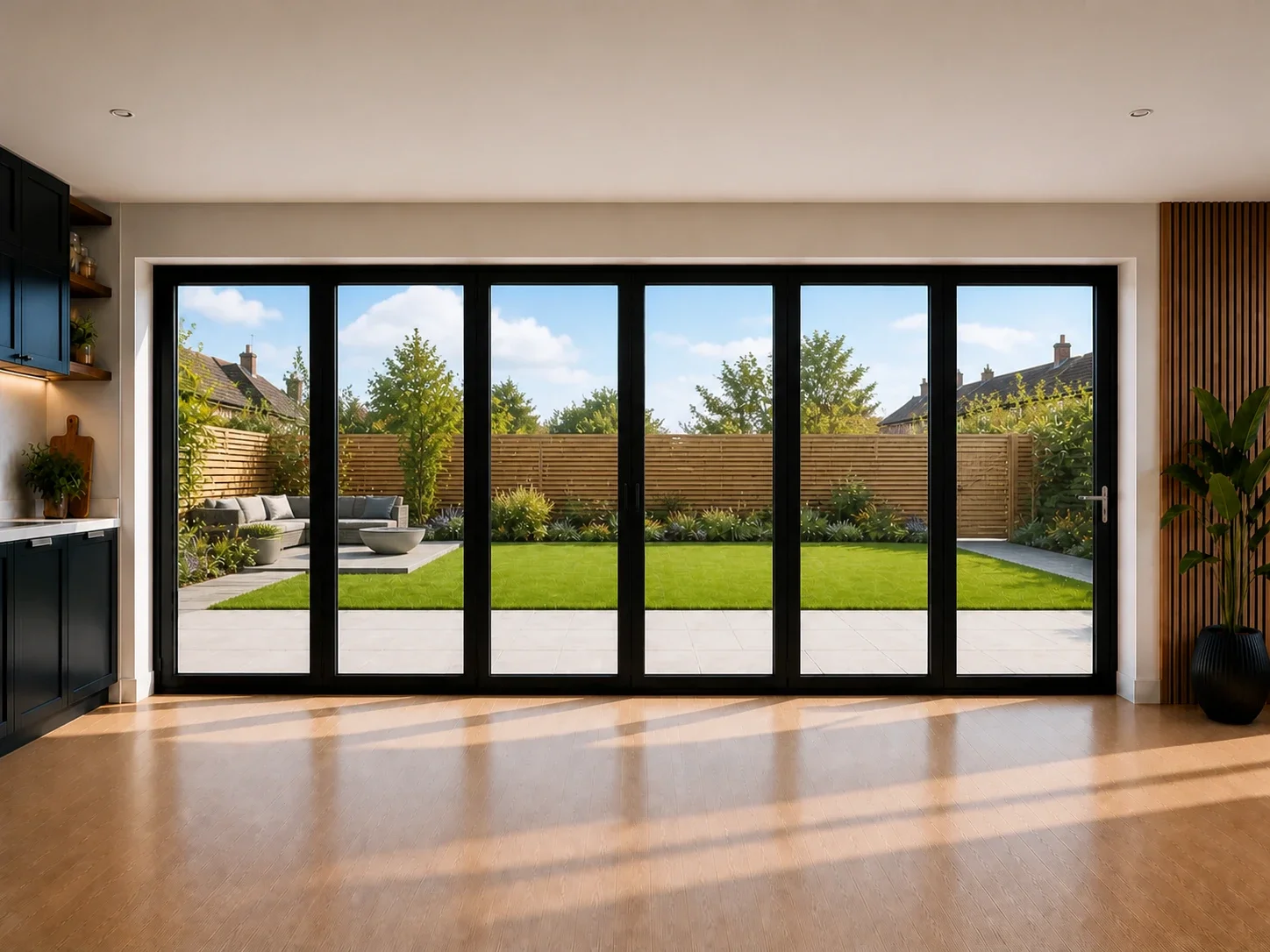 6-Panel Aluminium Bifold