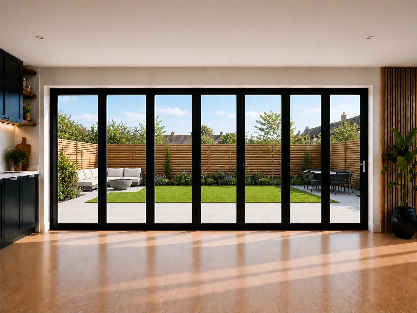 7-Panel Aluminium Bifold