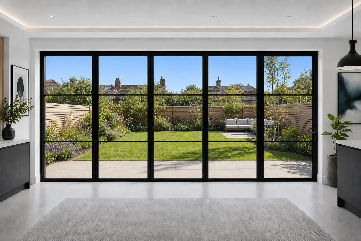 5-Panel Aluminium Bifold - Visofold Heritage