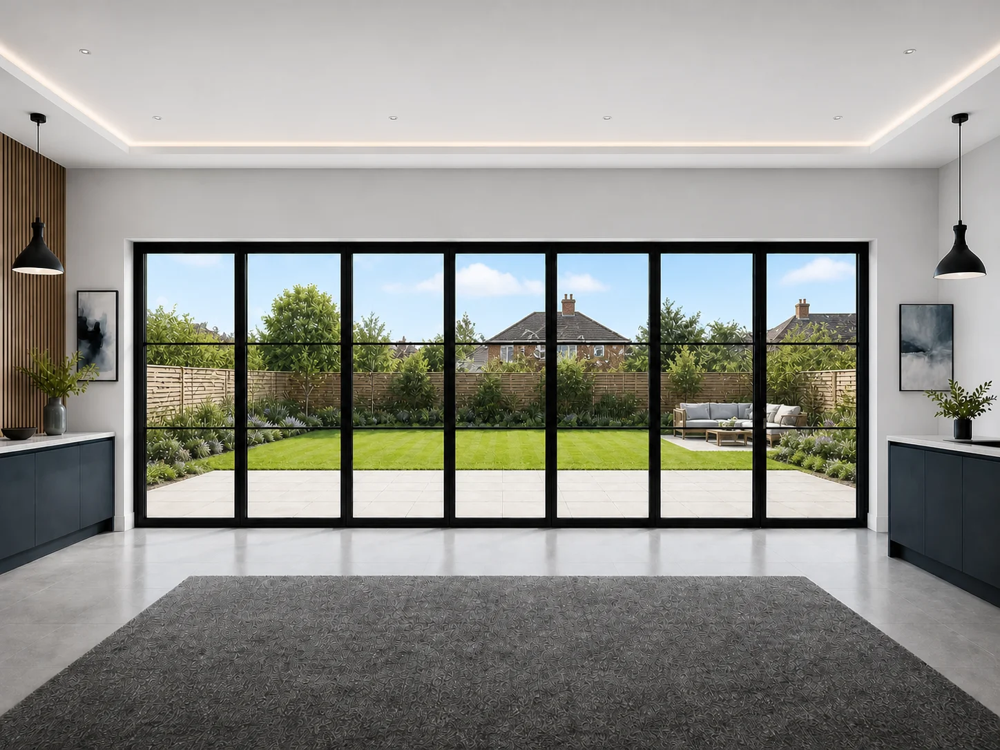 7-Panel Aluminium Bifold - Visofold Heritage