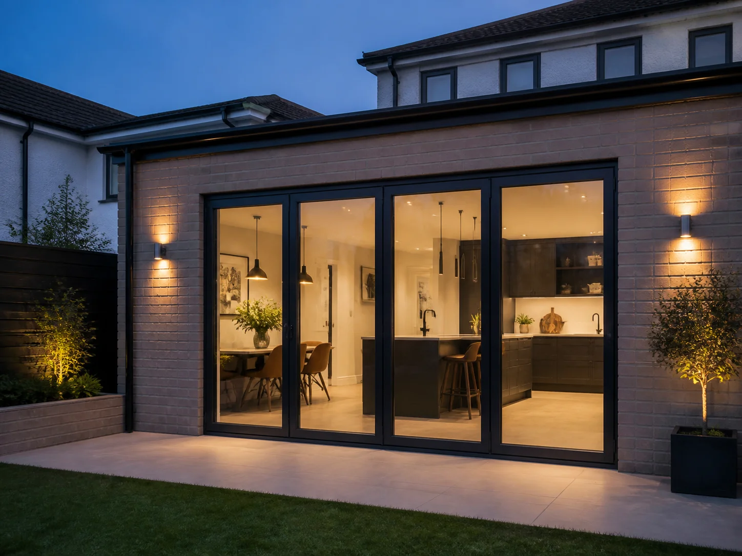 4-Panel Aluminium Bifold
