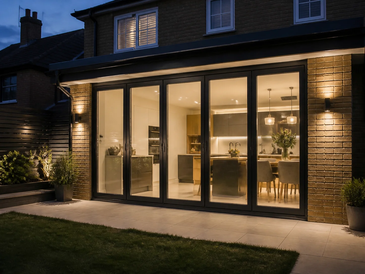 5-Panel Aluminium Bifold