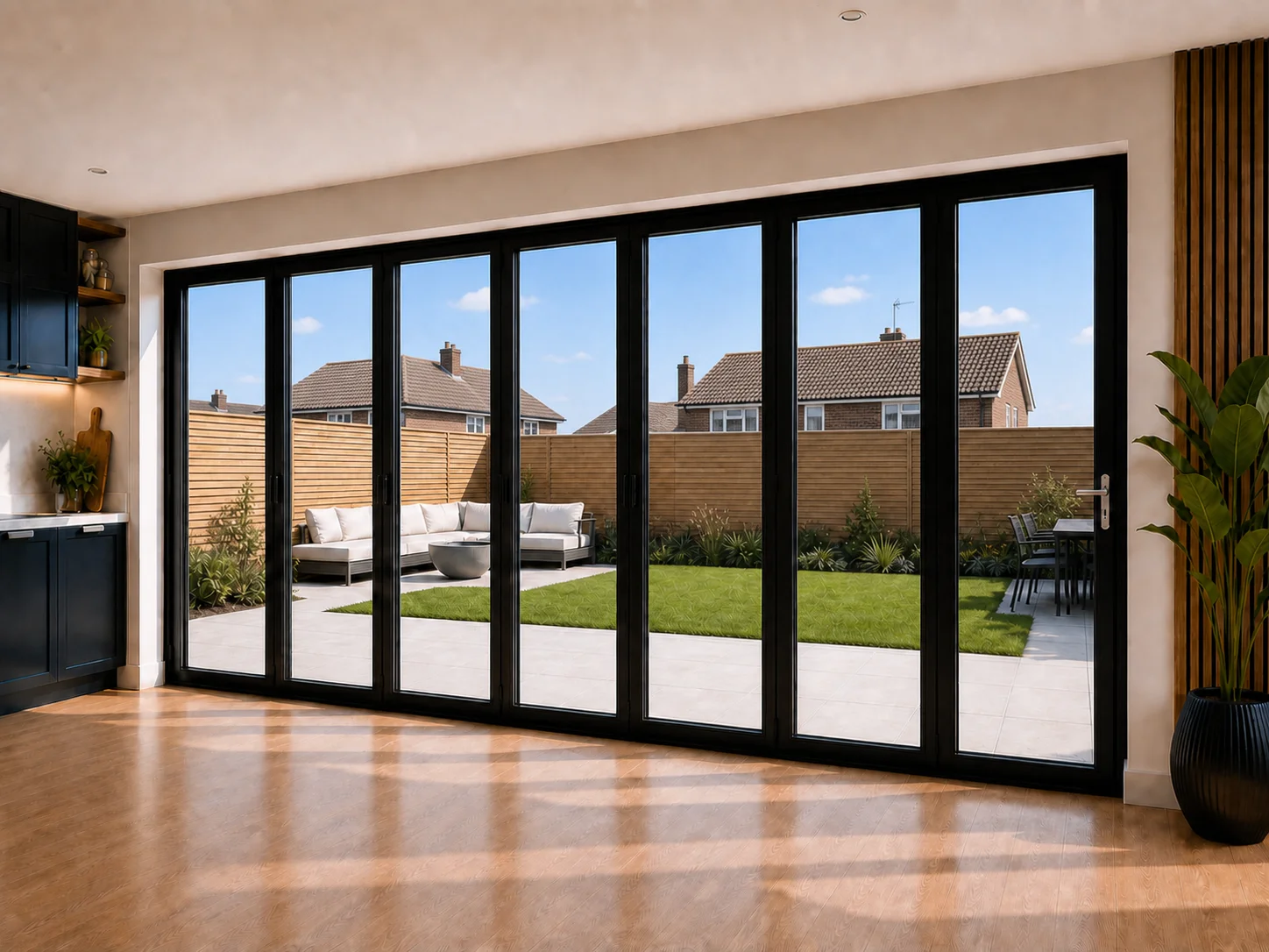 7-Panel Aluminium Bifold