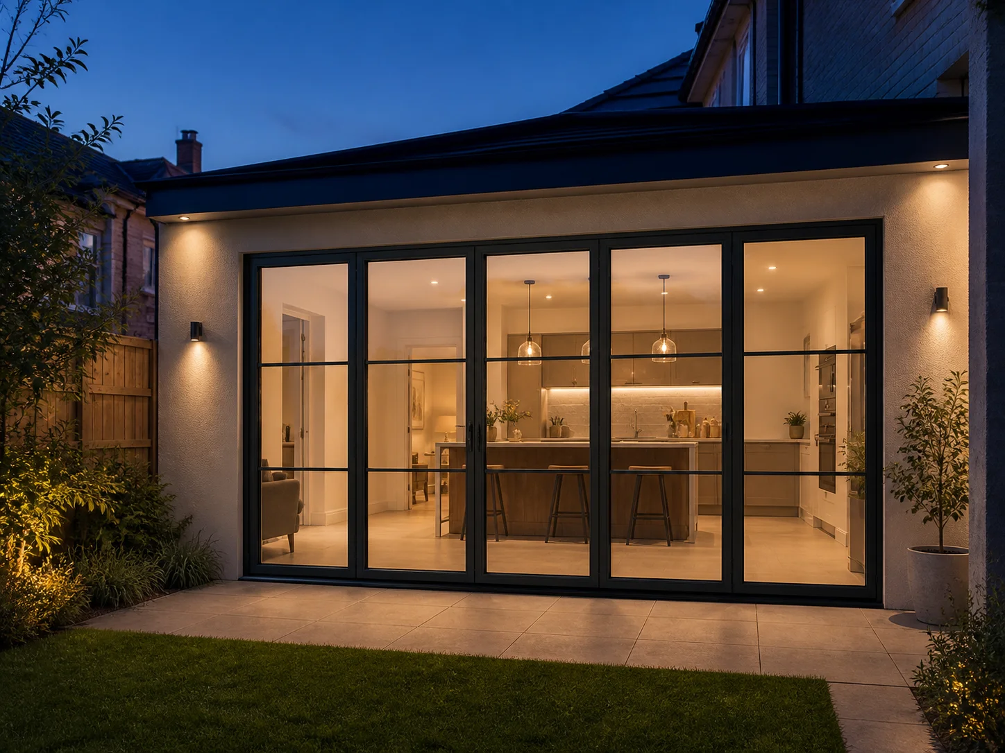 5-Panel Aluminium Bifold - Visofold Heritage