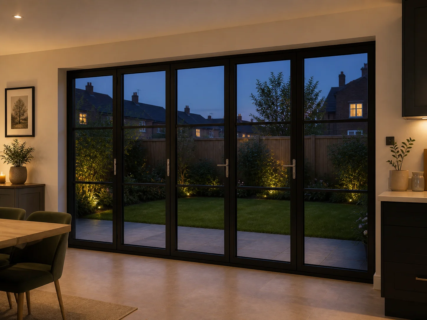 6-Panel Aluminium Bifold - Visofold Heritage