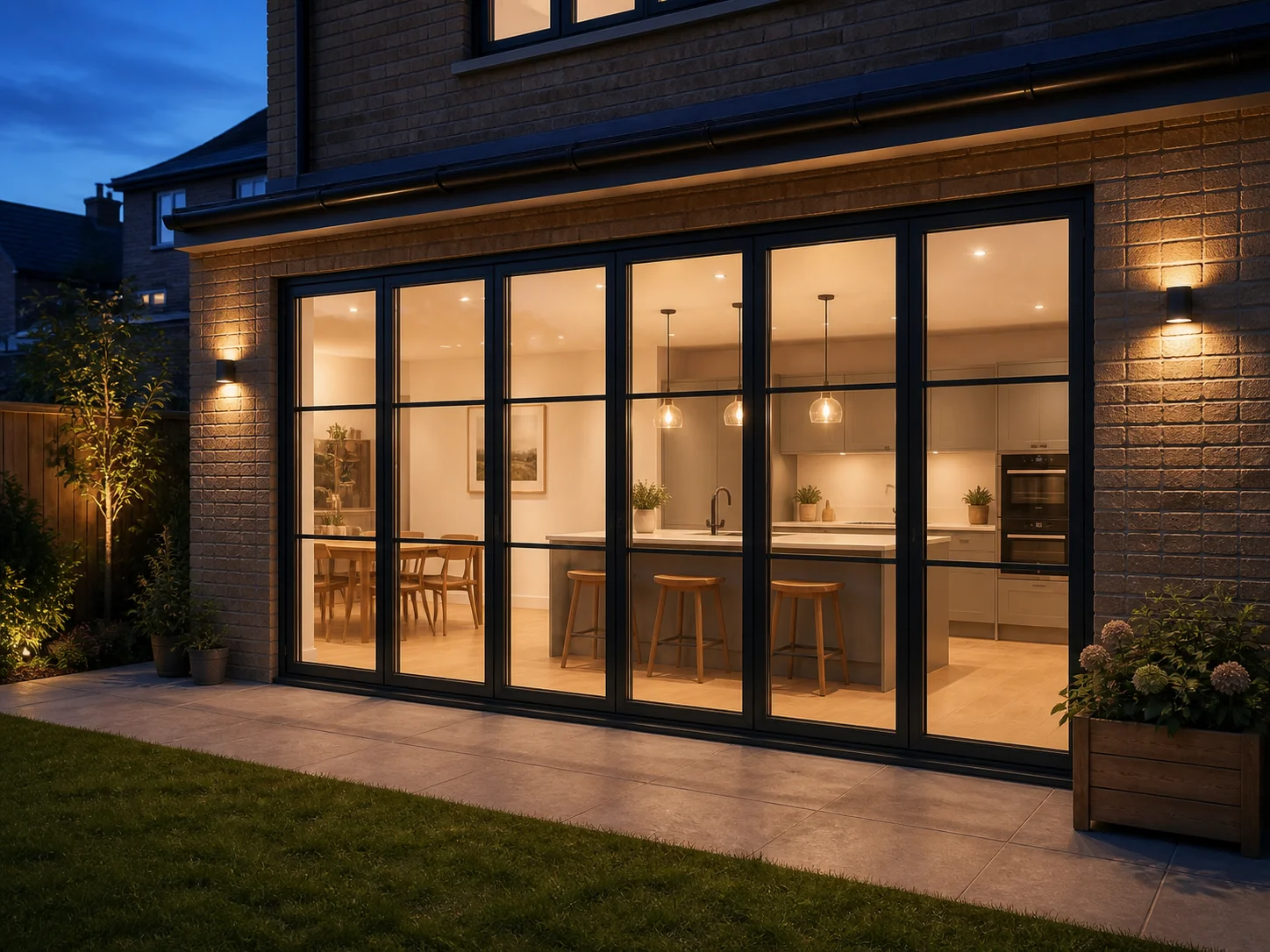 7-Panel Aluminium Bifold - Visofold Heritage