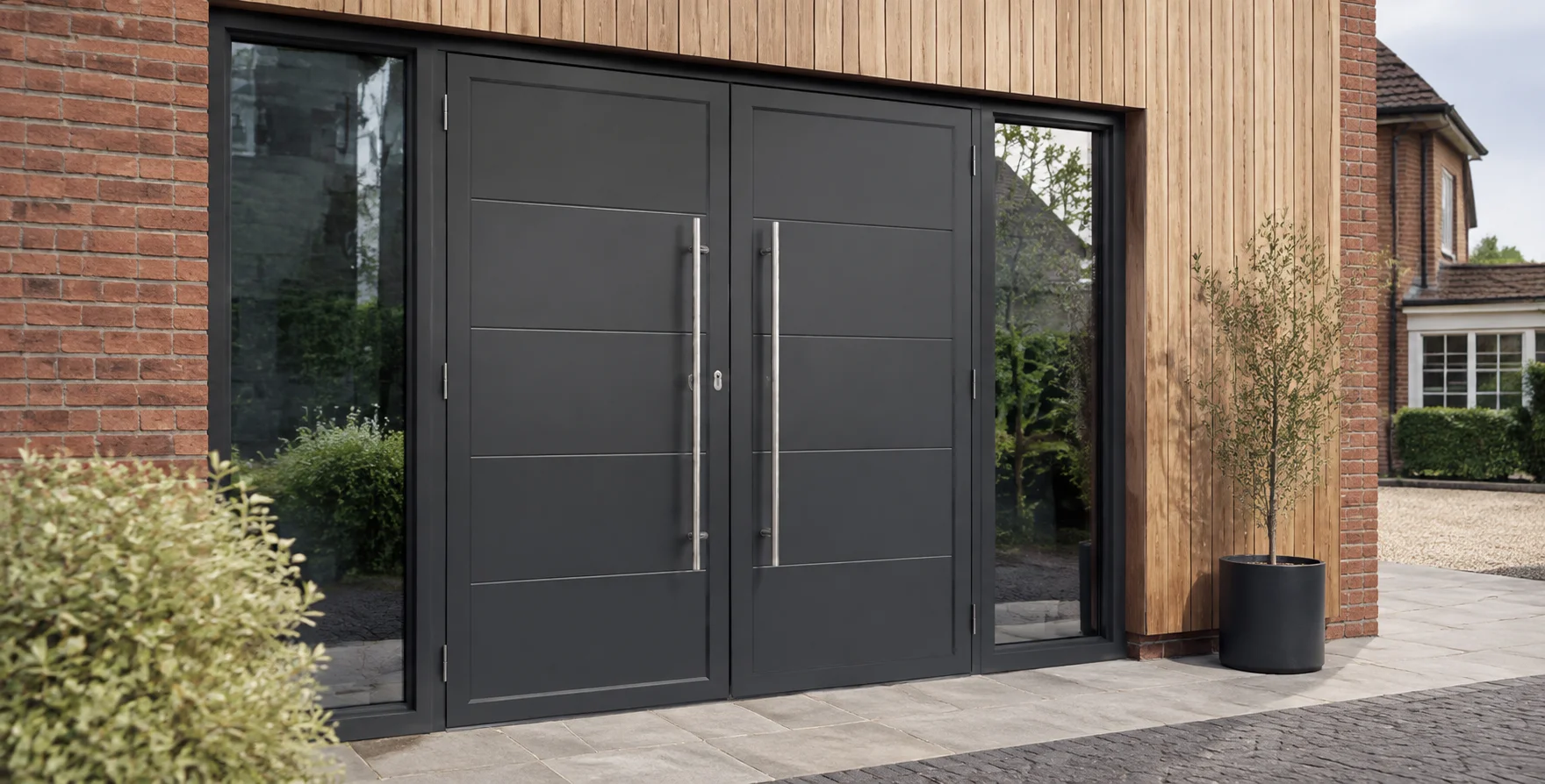 The Belgravia Double Door | Origin Aluminium Front Door