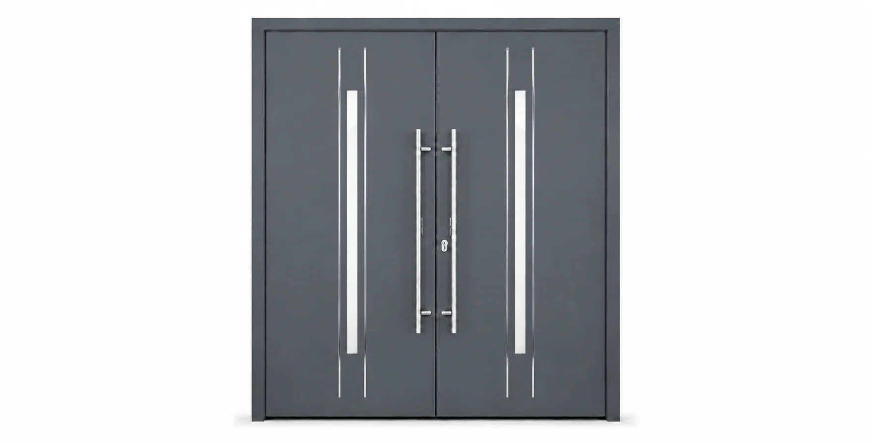 The Henley Double Door | Origin Aluminium Front Door