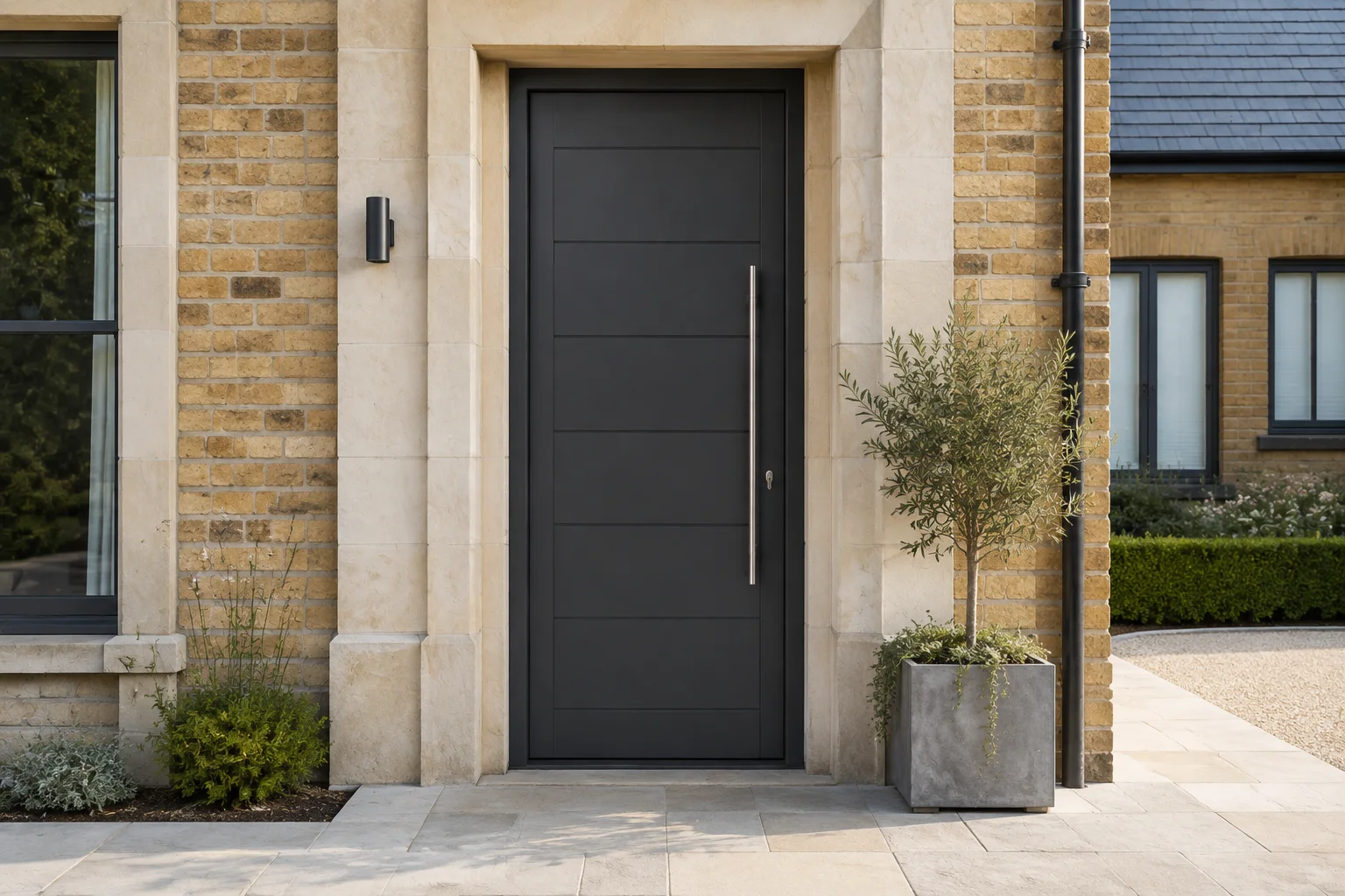 The Belgravia Single Door | Origin Aluminium Front Door