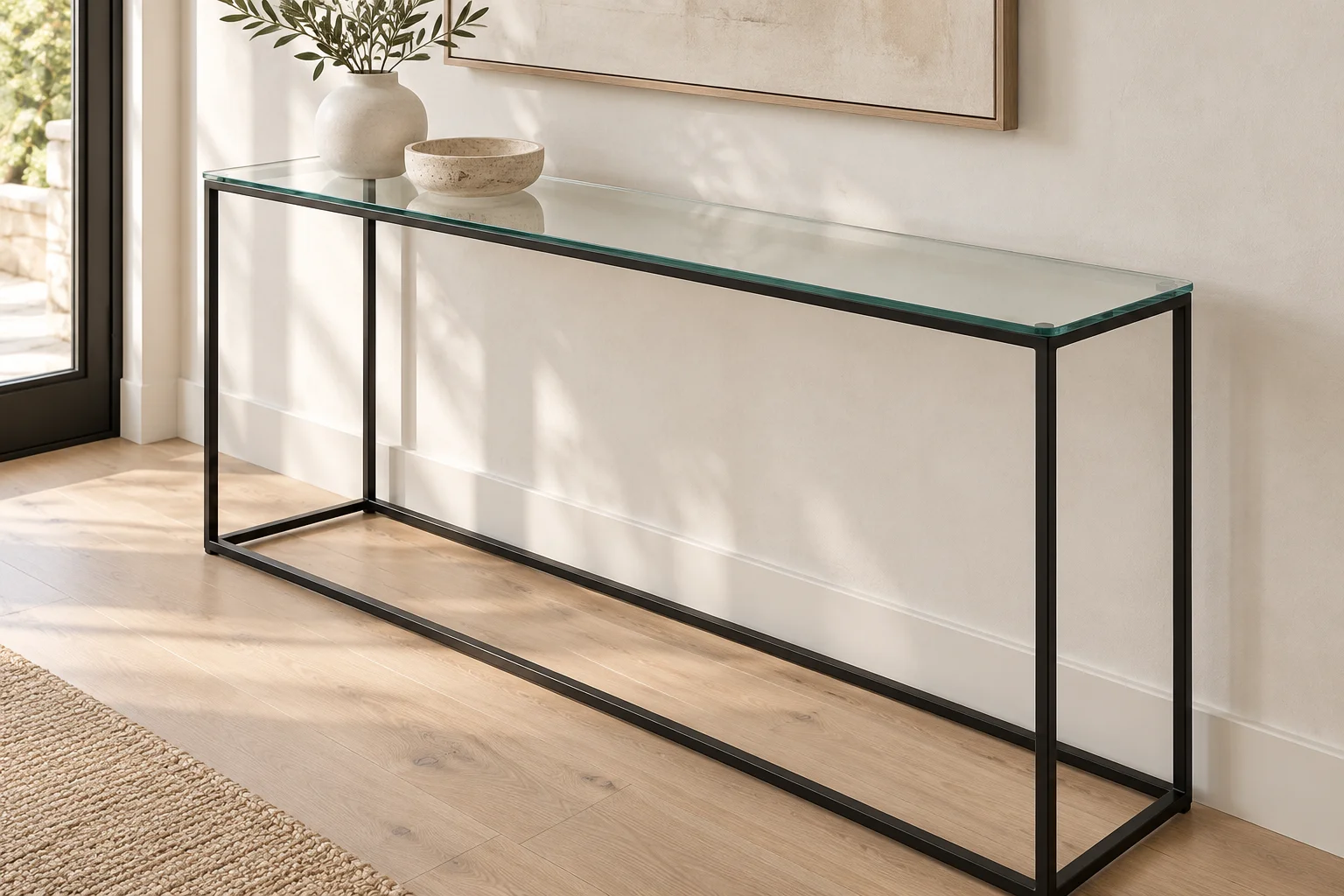 Made-to-Measure 6mm Toughened Glass Table Top